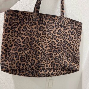 Leopard Print Tote Bag